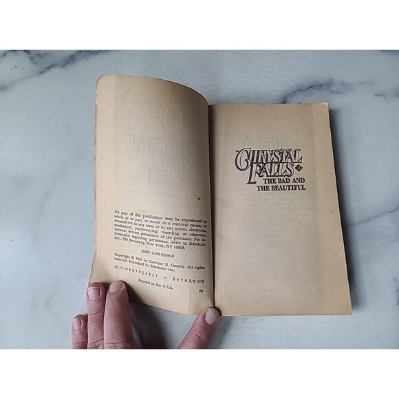Chrystal Falls The Bad And The Beautiful By Caroline B. Cooney Paperback - Picture 3 of 10
